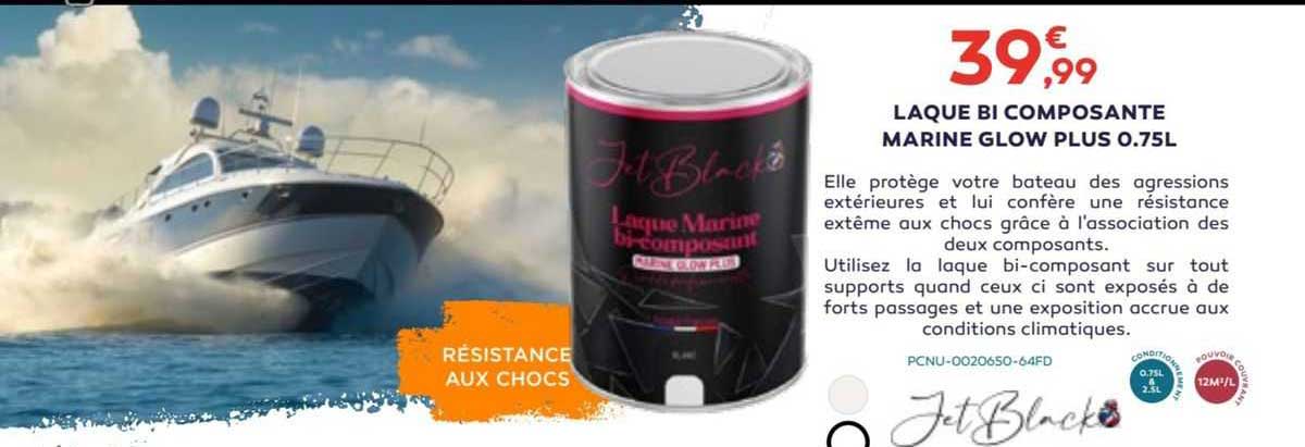 laque bi composante marien glow plus 0.75 l