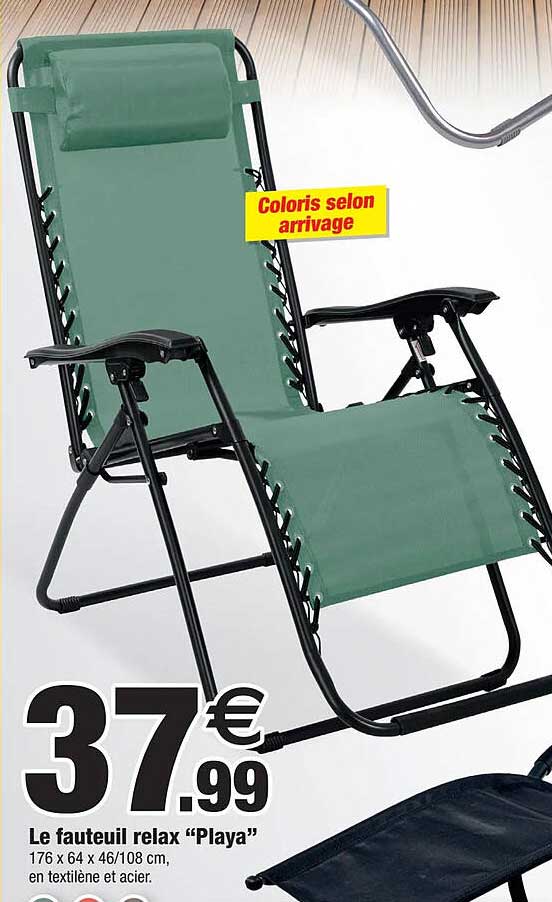 le fauteuil relax "playa"
