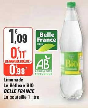 limonade le réflexe bio belle france