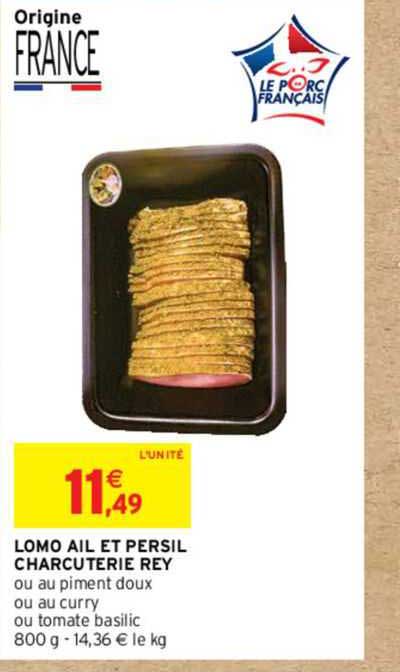 lomo ail et persil charcuterie rey
