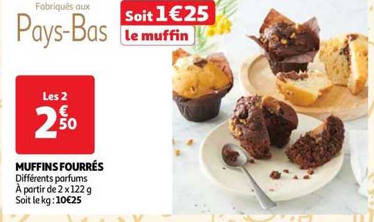 Muffins Fourrés