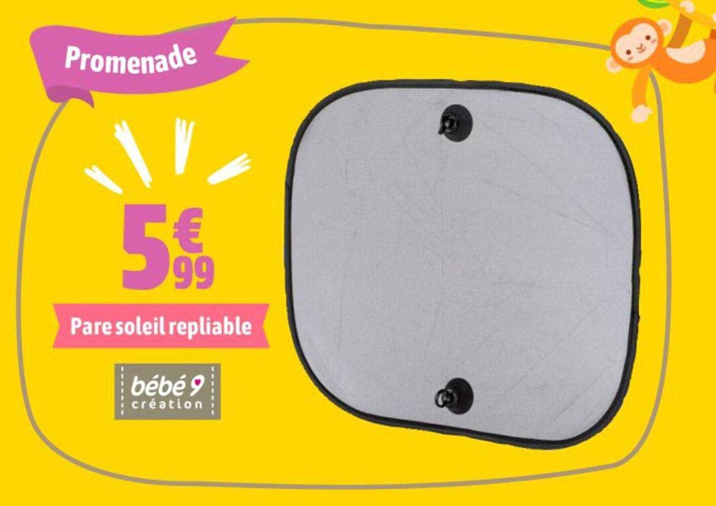 pare soleil repliable bébé 9 création