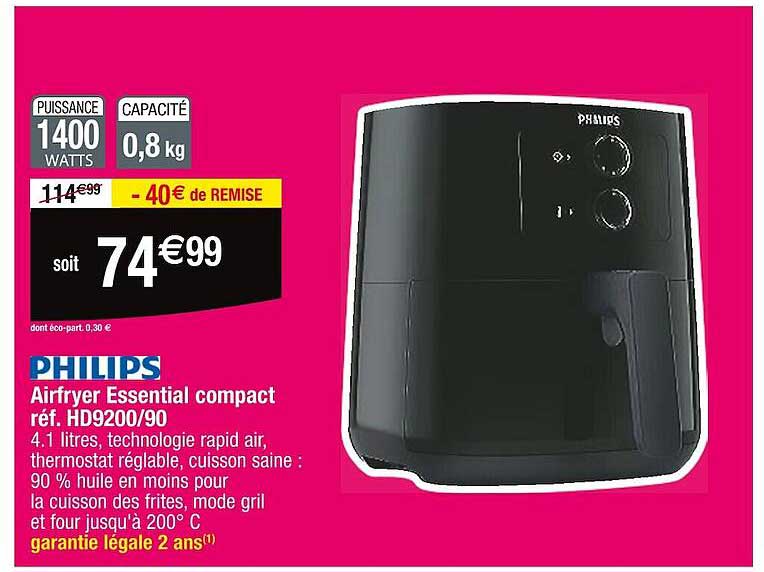 Philips Airfryer Essential Compact