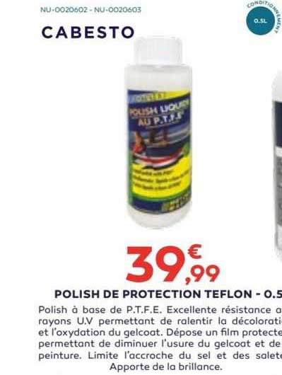 polish de protection teflon - 0.5 l