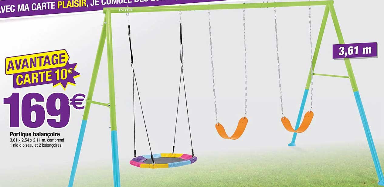 portique balançoire