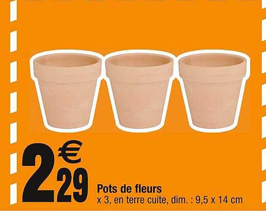pots de fleurs