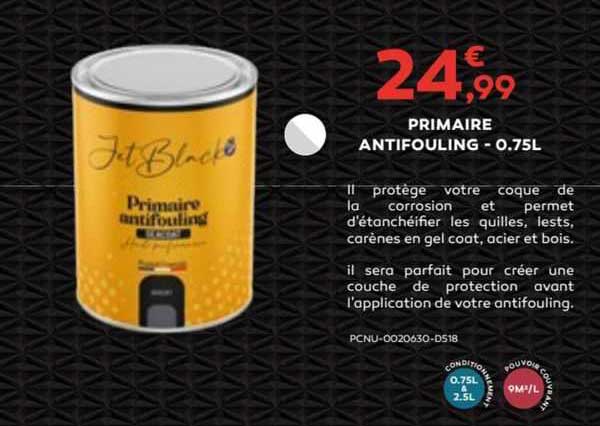 primaire antifouling - 0.75 l