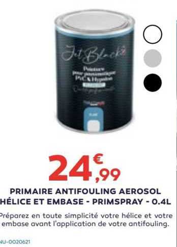 primaire antifouling aérosol hélice et embase - primspray - 0.4 l