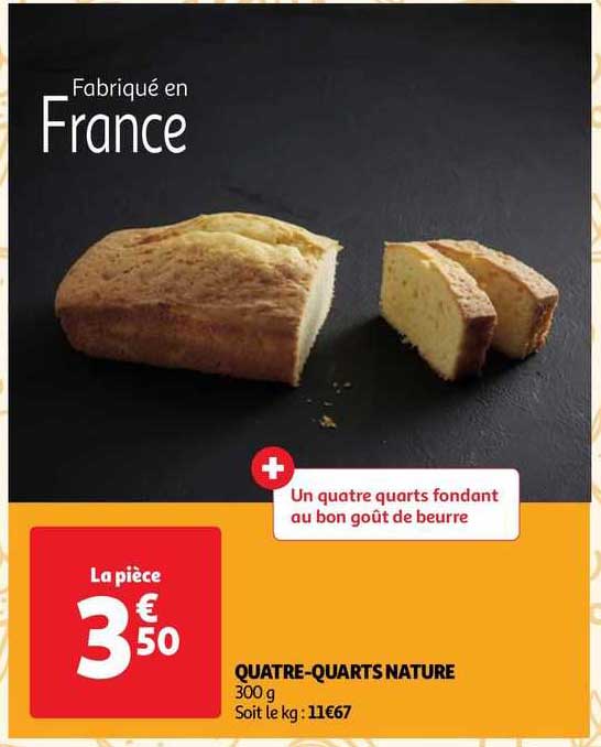 quatre-quarts nature