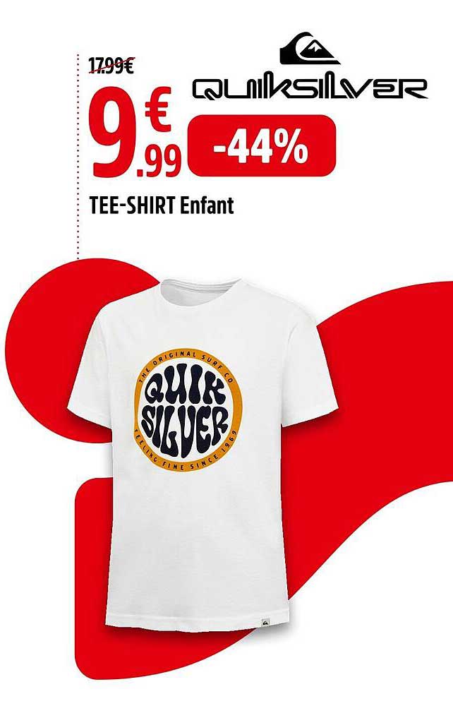 quisilver tee-shirt enfant