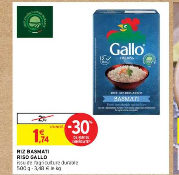 riz basmati riso gallo