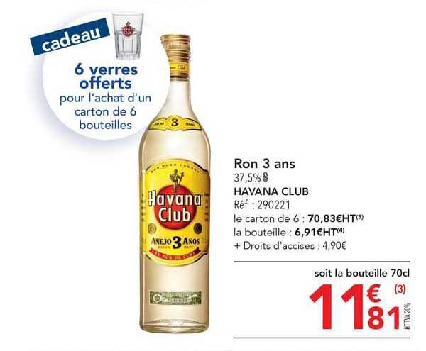 ron 3 ans havana club