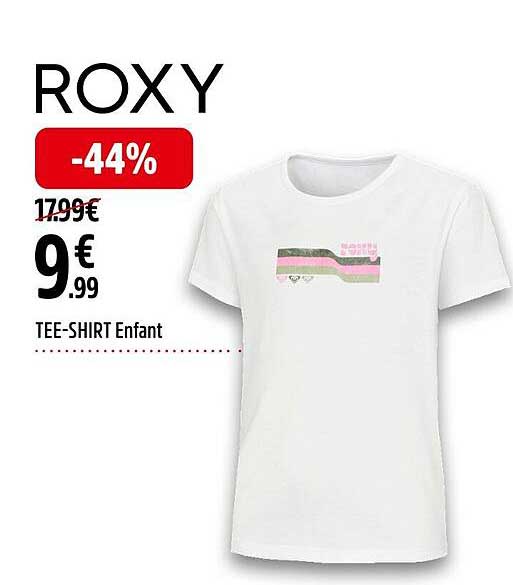 roxy tee-shirt enfant