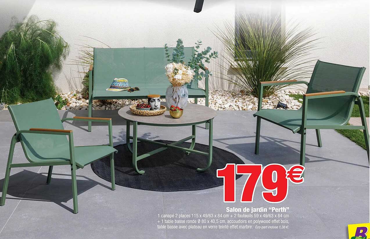 salon de jardin "perth"
