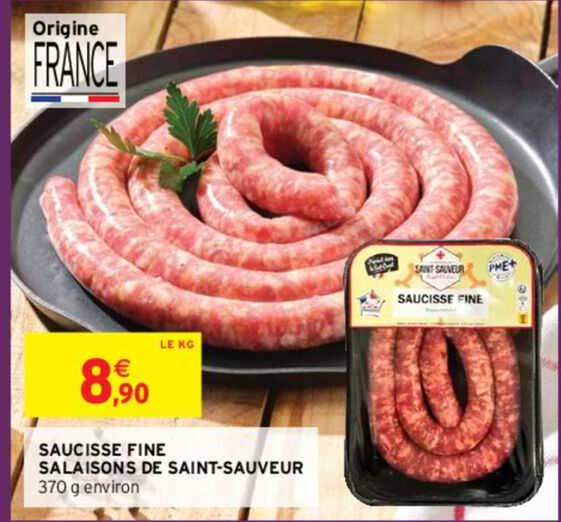 saucisse fine salaisons de saint-sauveur