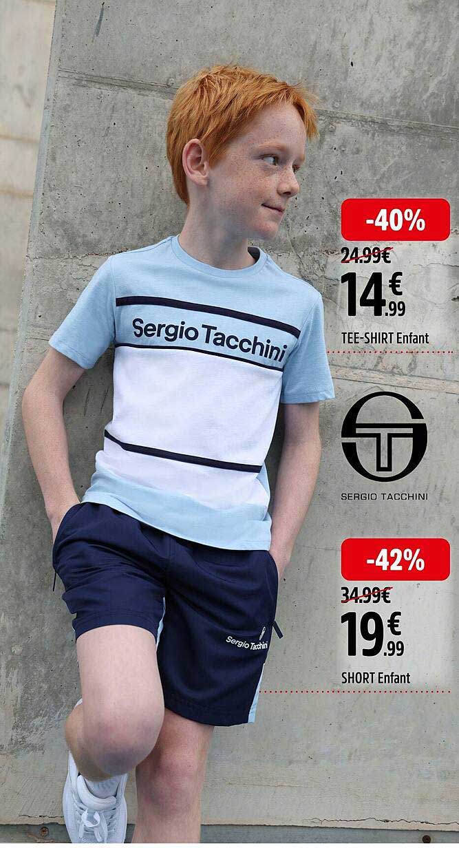 sergio tacchino tee-shirt enfant