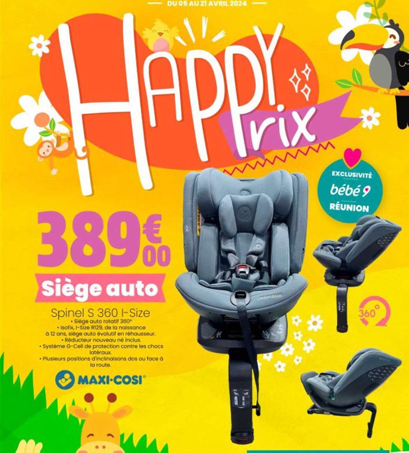 siège auto spinel s 360 i-size