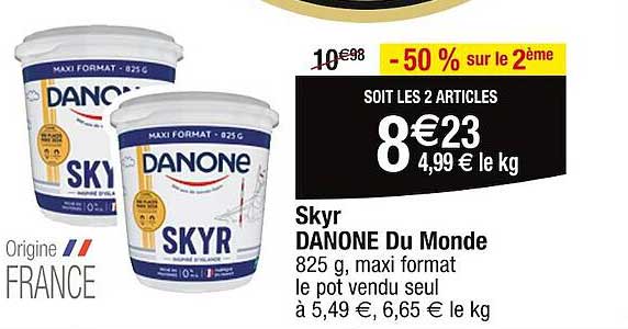 skyr danone du monde