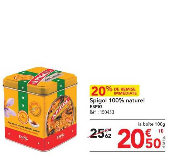 Spigol 100% Naturel Espig