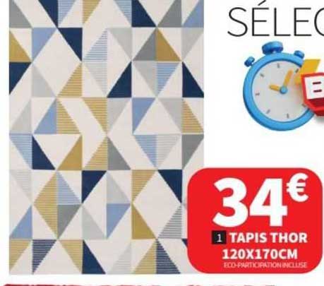 tapis thor 120x170 cm