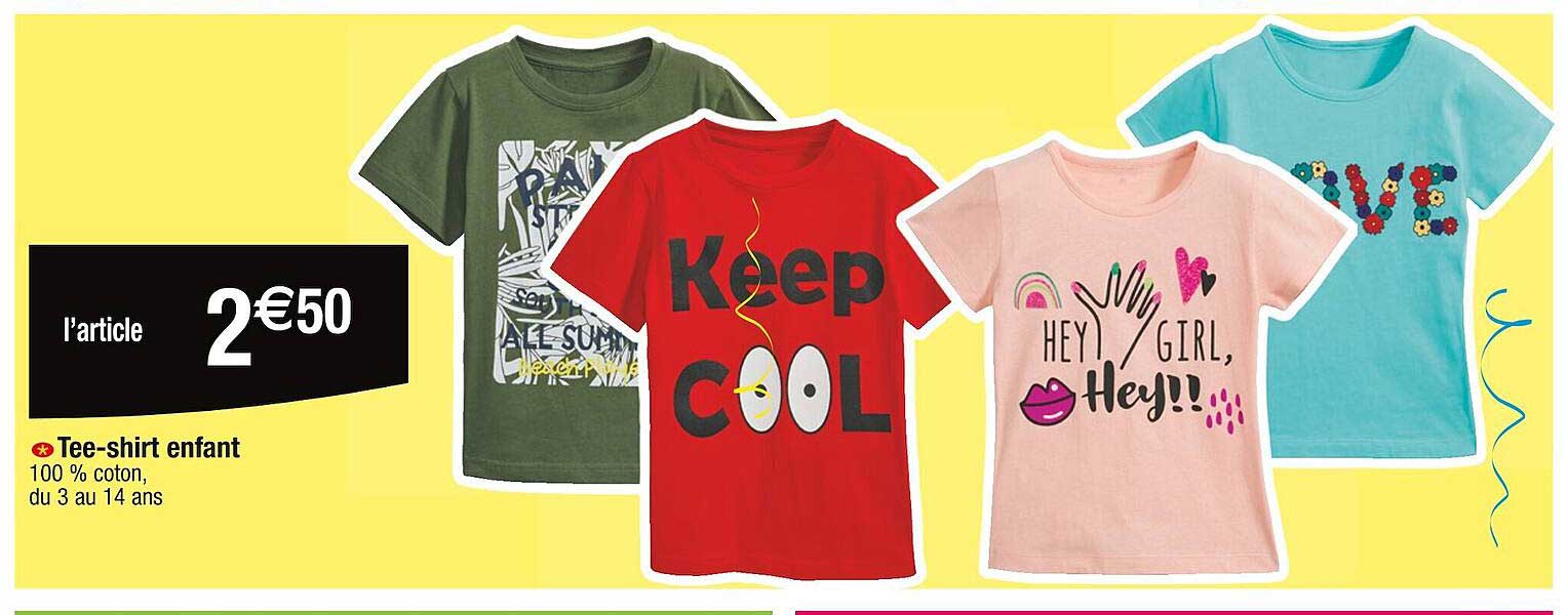 tee-shirt enfant