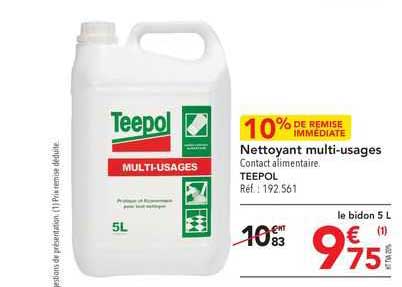 teepol nettoyant multi-usages