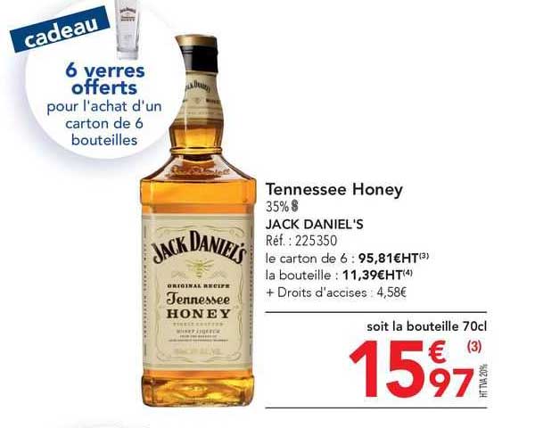 tennessee honey jack daniel's