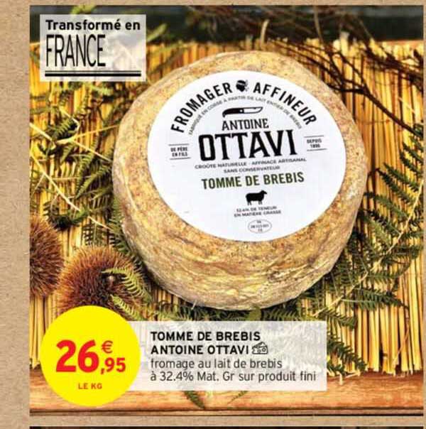 tomme de brebis antoine ottavi