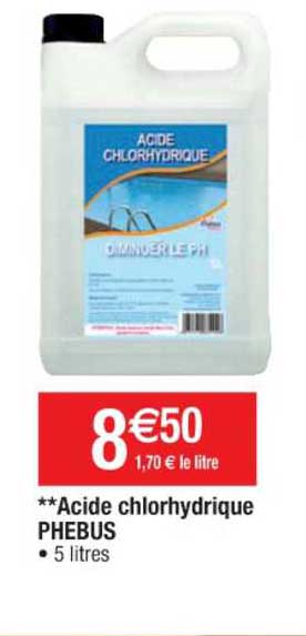 acide chlorhydrique phebus