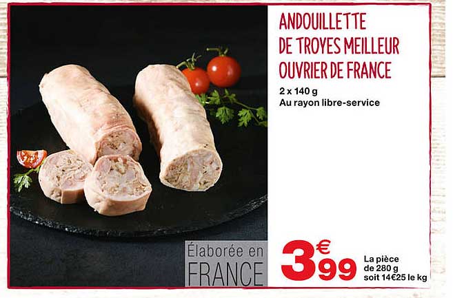 Andouillette De Troyes Meilleur Ouvrier De France
