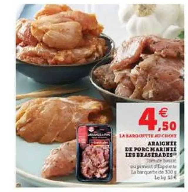 Araignée De Porc Marinée Les Brasérades