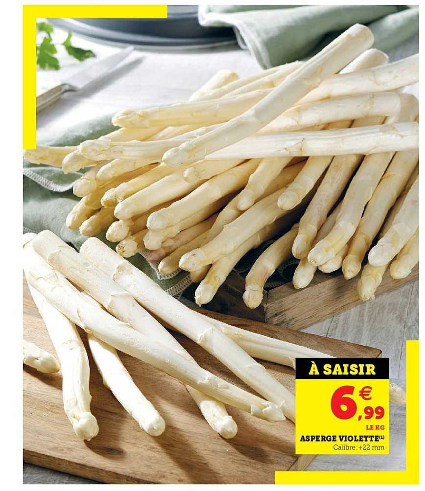 asperge violette +22 mm
