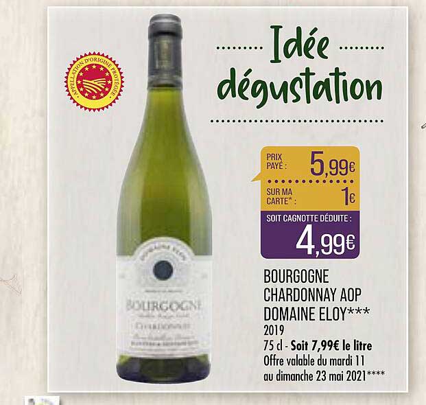 bourgogne chardonnay aop domaine eloy
