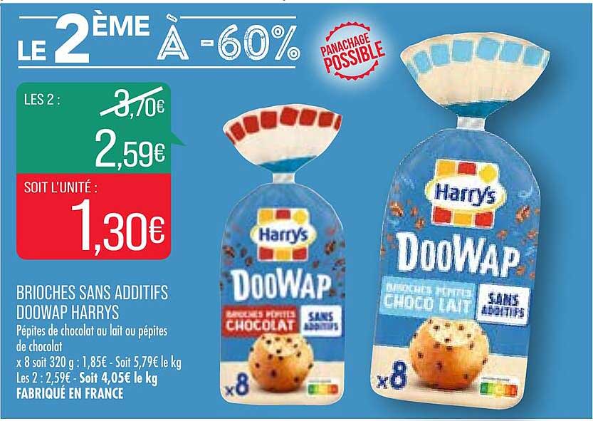 Brioches Sans Additifs Doowap Harrys