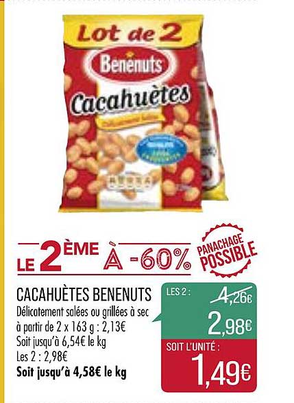 Cacahuètes Bénénuts
