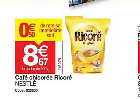 Café Chicorée Ricorré Nestlé