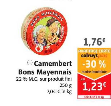camembert bons mayennais