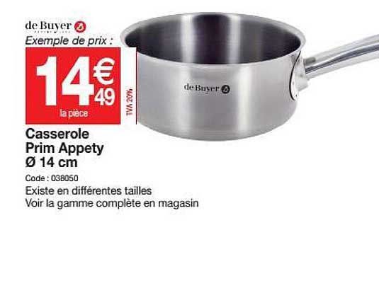 casserole prim appety Ǿ 14 cm