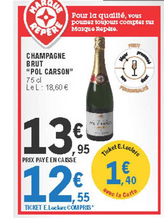 champagne brut pol carson