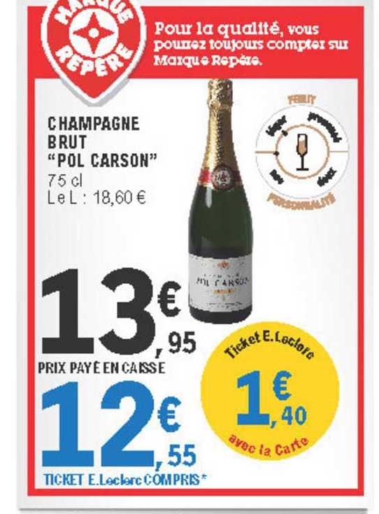 Champagne Brut Pol Carson