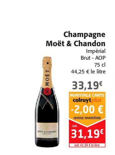 champagne moët & chandon