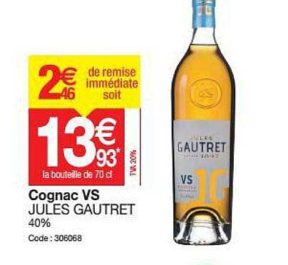 cognac vs jules gautret