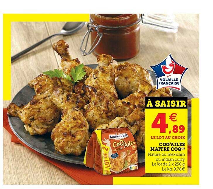 coq'ailes maître coq