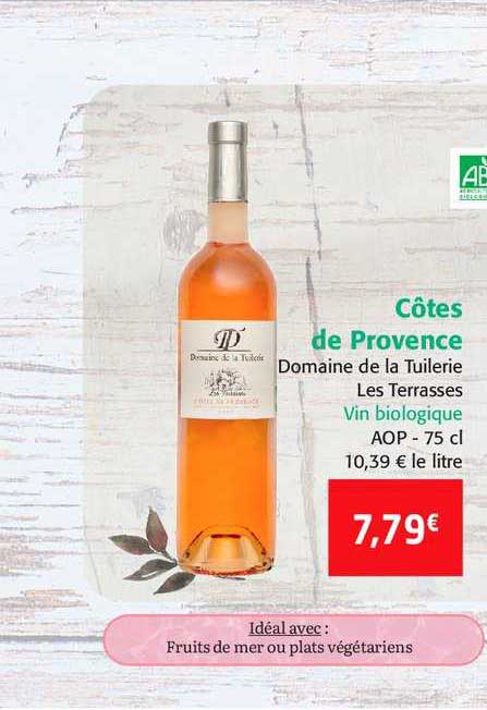 côtes de provence domaine de la tuilerie