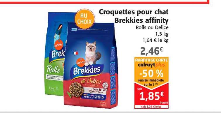 croquettes pour chat brekkies affinity
