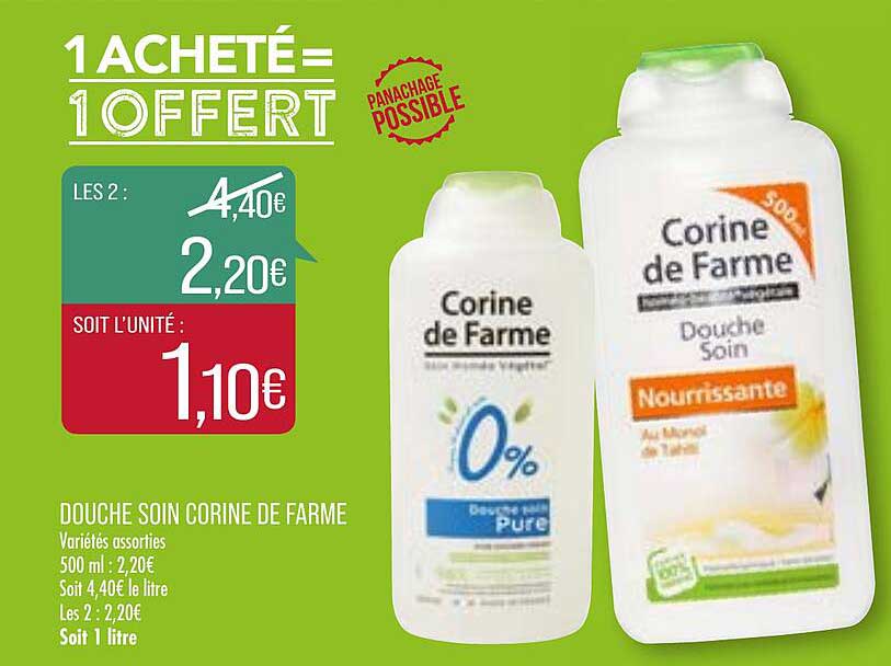 douche soin corine de farme