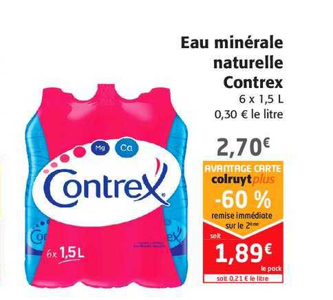 Eau Minérale Naturelle Contrex