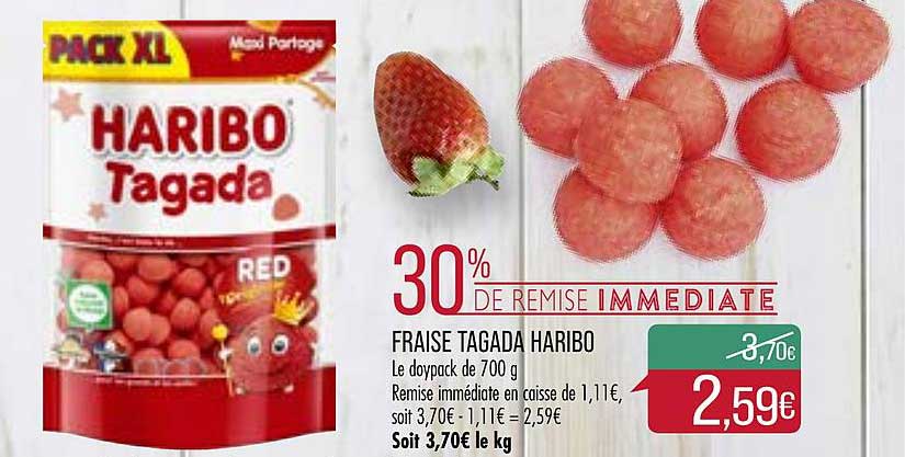 Fraise Tagada Haribo