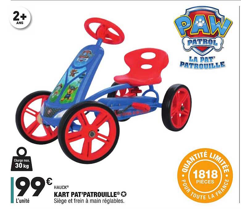 kart pat'patrouille hauck