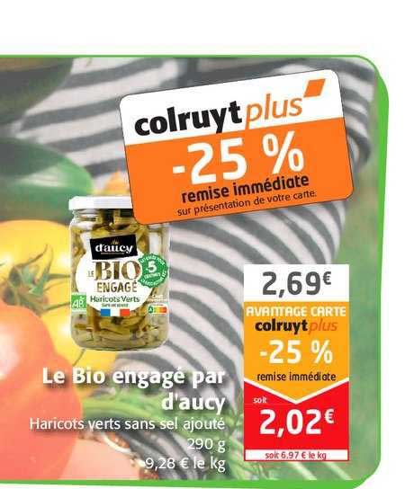 le bio engagé par d'aucy